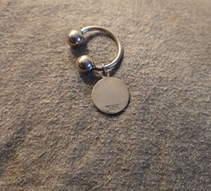 Tiffany & Co. Silver Round Key Hol